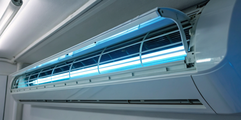 Best UV light for an HVAC system purifying the air for a healthier home.